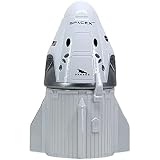 SpaceX Dragon Crew Dragon Rocket Model Spacecraft Astronaut Desktop Art Ornaments