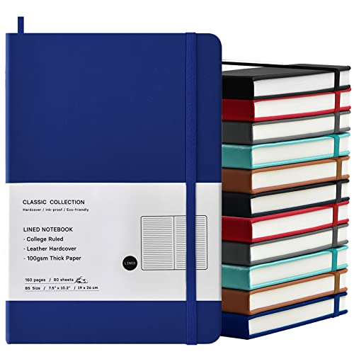 Coopay 12 Pack B5 Notebooks Journal College Ruled Composition Notebooks