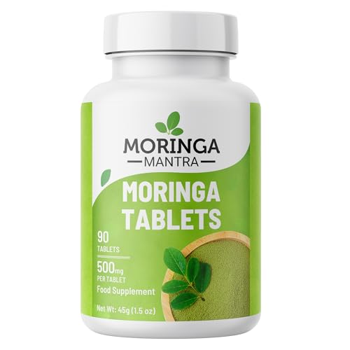 Moringa Mantra Moringa Leaf Powder Tablets 90 nos, 500 mg Per Tablet