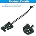 LifCratms Pack of 15 Molle Web Dominator Tactical Gear Holder Clip Outdoor Sports Portable Supplies Attaching Clamp for Backpack Straps Management (Military Green)
