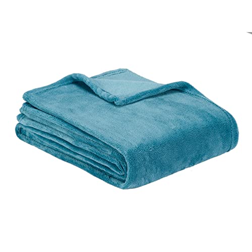 Pikolin Home - Manta Plaid Lisa Terciopelo Coralina, Suave, Confortable, Agradable y Transpirable