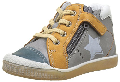 babybotte ASTRE, Baskets Hautes Garçons, (Gris 320), 25 EU