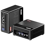 AOOSTAR ミニPC ryzen7 8745HS 32G DDR5 1TB PCEI4.0 (128G RAM+8TB SSD拡張可) oculink 二つUSB4 4画面出力 8C/16T 最大5.1GHz mini pc ゲーミング 8K@60Hz 二つ2.5GLAN WIFI6 HDMI2.1 静音 省エネ 高性能 オフィス/ゲーム ミニパソコン