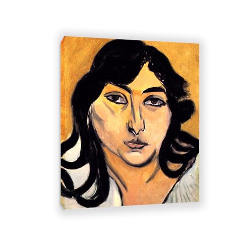Impression sur toile Henri Matisse Tête de Lorette pour décoration murale salon et chambre