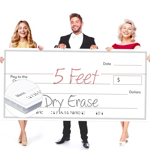 Giant Dry Erase Check - 30