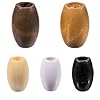 Oval Wooden Beads - Maple - 6 Pack - 32MM X 22MM Size - 10MM Hole - Macrame Crafting Beads #5