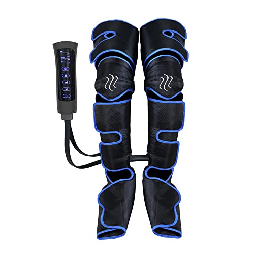 足裏+ひざ膝温感機能搭載+ふくらはぎ振動機能 筋トレ フットケア~太ももまで 6コース 3段階強度 2段階温度 足全体ケア対応 空気圧 リラックス 家庭用 ギフト11