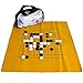 Produktbild FunnyGoo Go Chess Spielset mit 169 exquisiten Keramiksteinen in Stofftaschen + Leder Go Board + Einer Tragetasche