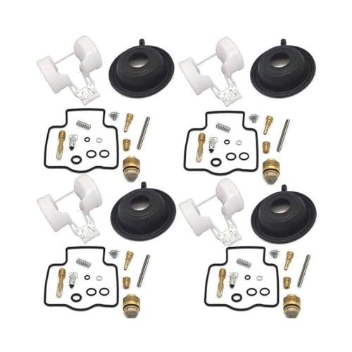 Kit de réparation de carburateur pour Kawasaki ZZR400 1990-2006 avec pointeau et joint