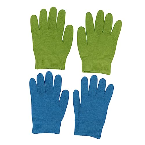 LRXIYODE 2paia Guanti Idratanti in Gel Per Cura Mani Guanti Elastici Per Spa Beauty Pratici