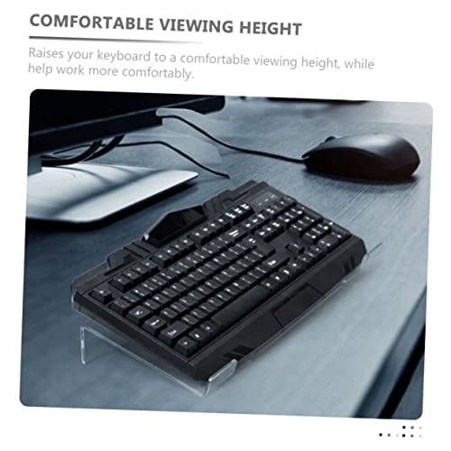 CIYODO Suporte De Mesa De Computador Segurando Inclinação Para Casa Suporte De Design Elevado Presen