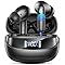 Bluetooth Kopfhörer, Kopfhörer Kabellos Bluetooth 5.4 3D Bass Stereo, 50 Std Spielzeit In Ear Kopfhörer mit 4 ENC Noise Cancelling Mics, IP7 Wasserdicht Kabellose Kopfhörer, Ohrhörer mit LED-Anzeige