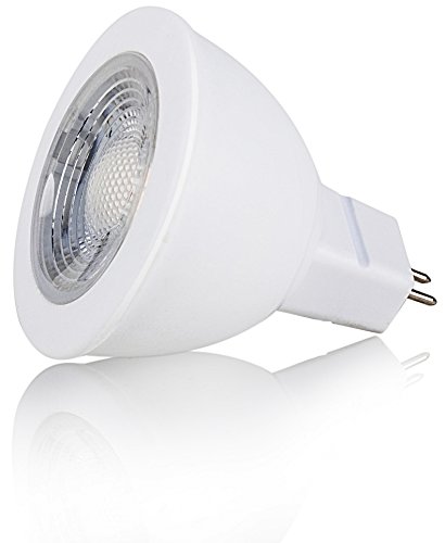 Cbconcept Ul Listed Mr16 Gu5.3 Led Bulbs, 2 Pack, 5 Watt, Dimmable 500 Lumen, Yellow, 36 Degreebeam Angle, 12V, 50W Halogen Equivalent, Landscape Lighting, Spotlight, Led Light - San Francisco #TOP2