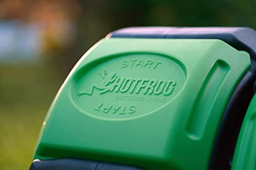 Image of FCMP Outdoor HOTFROG Dual Body Tumbling Composter (HF-DBC4000) Black & Green (37-Gallon)