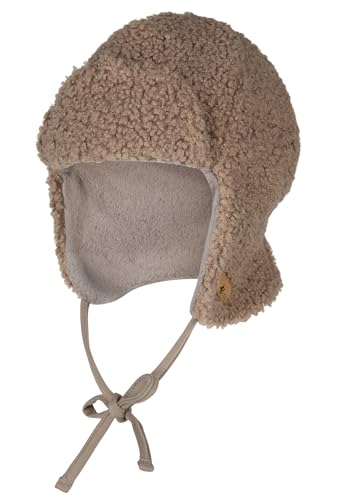 Sterntaler Jungen Teddy Fliegermütze, braun, 51