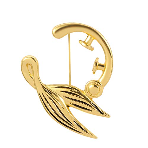 JiuErDP Violet Evegarden Kragen Pin Violette Evergarden Automatische Memorandum Puppe Periphere-Abzeichen Broschen (Color : A) Cover