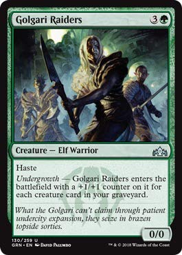 Magic The Gathering - Golgari Raiders (130/259) - Guilds of Ravnica -  Wizards of the Coast