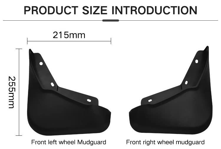Garde-boue caoutchouc Volvo XC60 2018-2022 accessoires auto durables