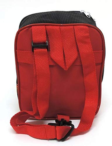 Kit Mochila Infantil Carros Mcqueen 2 Bolsos Rodinhas G F5