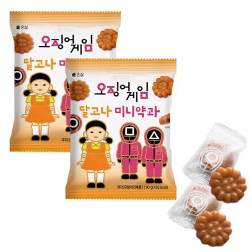 Dalgona Mini Yakgwa 90g x 2pack - Korean Traditional Sweet