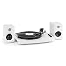 Produktbild auna TT-Play - Plattenspieler-Set, Plattenspieler, 2 Stereolautsprecher, Keramik-Tonabnehmer, Pitch Control, 33 1, 3 und 45 U min, Bluetooth 4.2, weiß