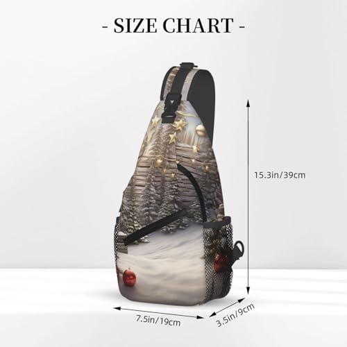 Bolso bandolera cruzado para hombre y mujer negro miniatura 3