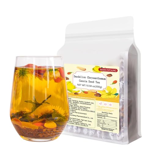 Dandelion Chrysanthemum Cassia Seed Tea 300g 30 Teabags, 10g/bag ...