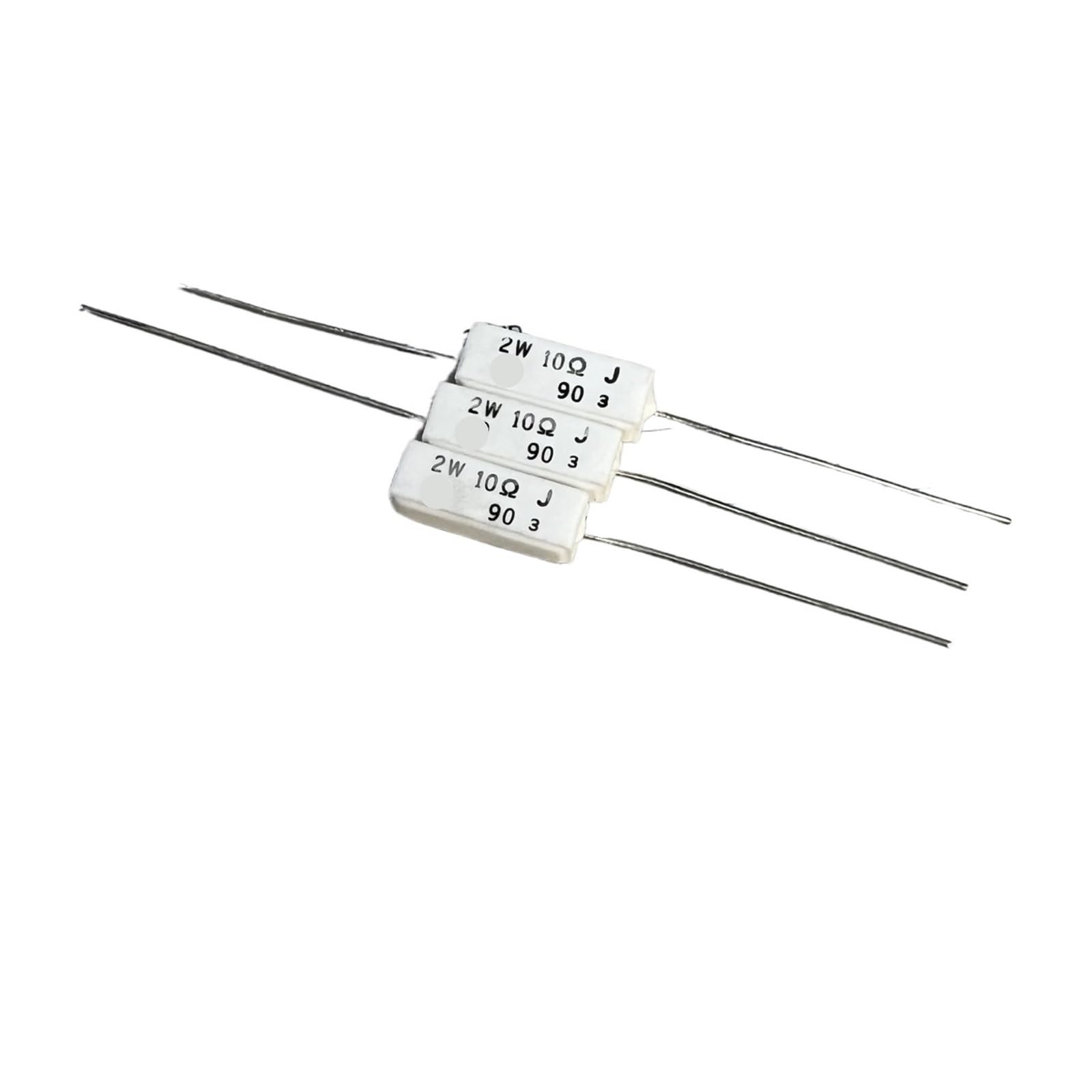 LEOTNNDQ 10pcs RW210R0JEABNN 2W 10 Audio Ceramic Resistor