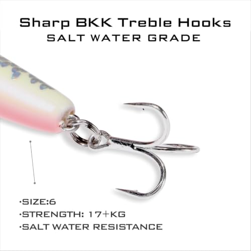 LITTMA Patrol 115s Saltwater Sinking Minnow Jerkbait Fishing Plug - image 4