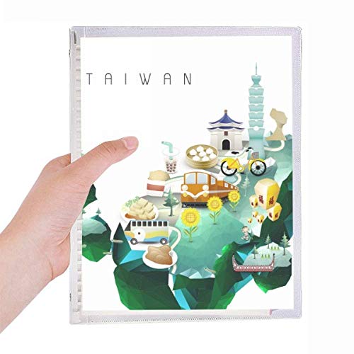 Carnet de voyage Taiwan à spirale pour ne plus perdre ses notes de route