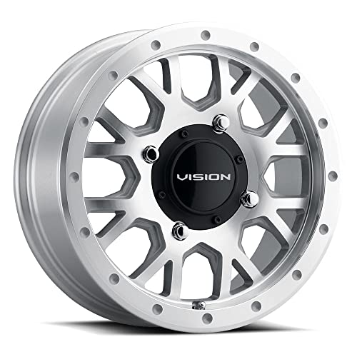 Vision 15x6 GV8 Invader Machined UTV Wheel 4x156 (38mm)