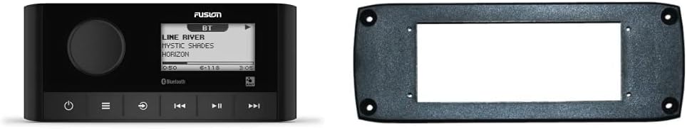 Fusion MS-RA60 Marine Stereo + Fusion MS-RA200MP DIN Mounting Plate