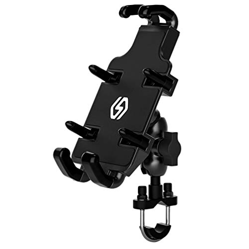 FAVOMOTO Motorfiets Telefoon Mount Universele Motor Fiets Stuur Gsm Houder 360 Rotatie Schokbestendige Waterdichte…