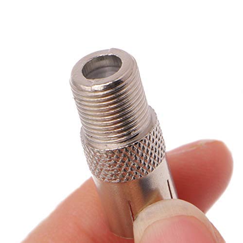Image secondaire de X5 Adaptateur Antenne TV Coaxial RF Femelle vers Connecteur à Vis Type F Embase Câble - Adaptout Marque Française