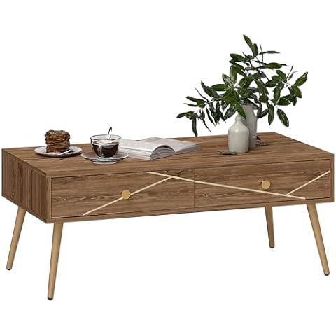 Table Basse HOMCOM Luxe Moderne Cover