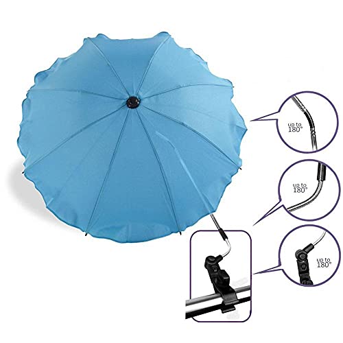 Kinderwagen Paraplu Waterdichte Baby Kinderwagen Kinderwagen Kinderwagen Paraplu Zonnescherm Luifel Cover Parasol… - Afbeelding 3