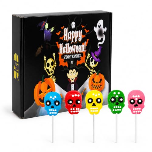 Paletas Dulces Fruidles Halloween Día de Muertos 144 Unidades miniatura 3