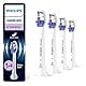 Philips Sonicare S2 Sensitive, Original Ersatzbürstenköpfe, Weiß, 4er-Pack, HX6054/87