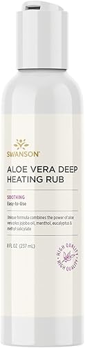 Swanson Aloe Vera Deep Heating Rub 8 fl oz (8.0 fl oz) Gel Swanson Aloe Vera Deep Heating Rub 8 fl oz (8.0 fl oz) Gel