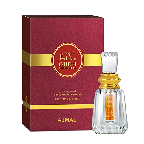 Ajmal Oudh Mukhallat Concentrated Perfume Free From Alcohol 6ml for Unisex - Image 3
