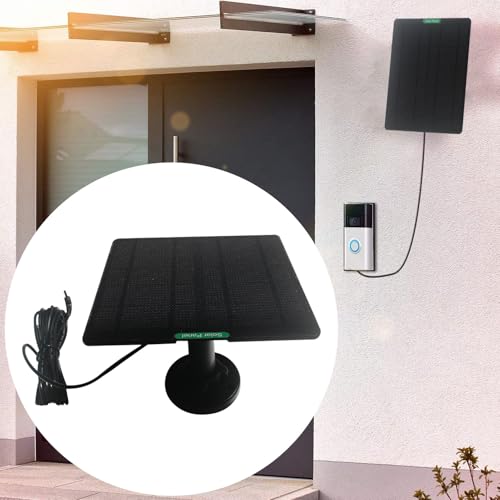 Panneau solaire portable 50W alimentation continue caméra sécurité