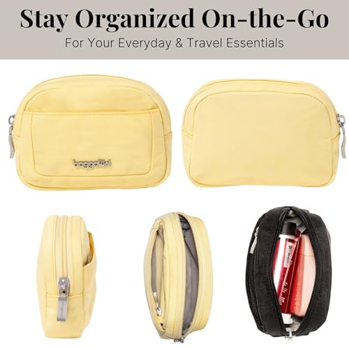 Image of Baggallini Women's Pocket Cosmetic - Lightweight Bag - Travel Essentials Makeup Organizer Mini
