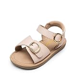 DREAM PAIRS Girls Sandals Fashion Sandal with Adjustable Straps Open-Toe Comfortable Summer Shoes for Toddler Little Kid,Size 5 Toddler,Pink,SKFS26001K