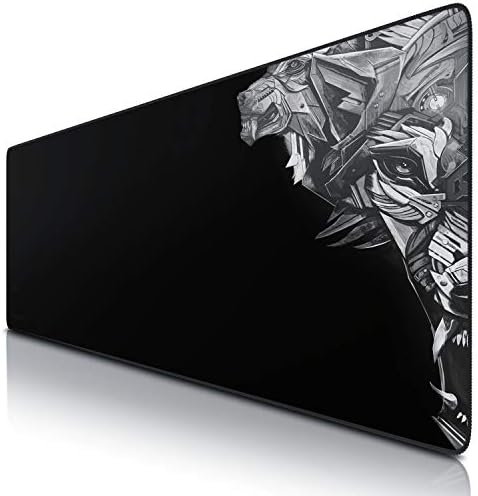 TITANWOLF - Übergröße Mauspad Gaming Titanwolf 1200x400mm - XXXL Mousepad groß mit Motiv - Tischunterlage Large Size - verbessert Präzision und Geschwindigkeit - XXL für Logitech M