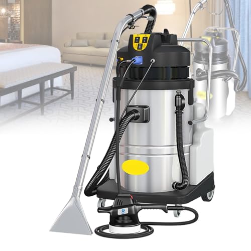 Portable Carpet Cleaner - Deep Cleaning Extractor Vacuum for Rugs Couch Curtains Car Detailing - Powerful Lightweight Easy