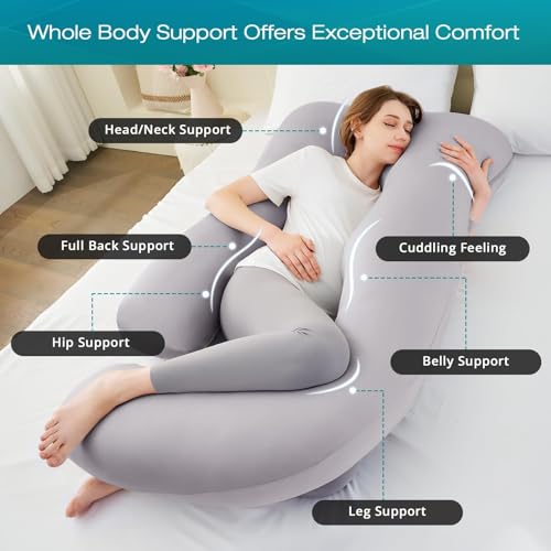 Sasttie Pregnancy Pillows For Sleeping thumb #1