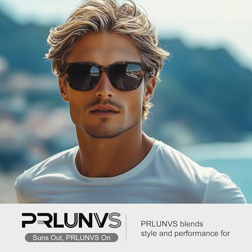 Image of Polarized Sunglasses for Mens Womens - Fashion Men Sun Glasses Shades for Driving Fishing Lightweight UV Protection
