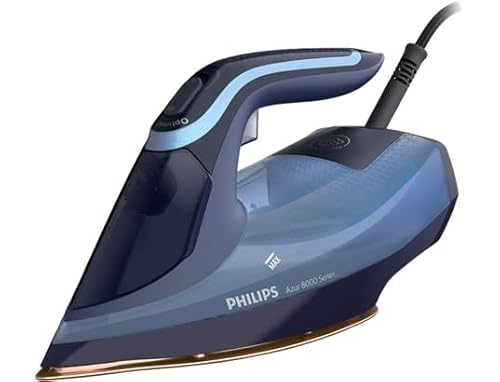 Fer à Repasser Philips Azur 8000 Series DST8050/20 – 3000 W, Effet Pressing 260 g, Semelle SteamGlide Elite - vue 8