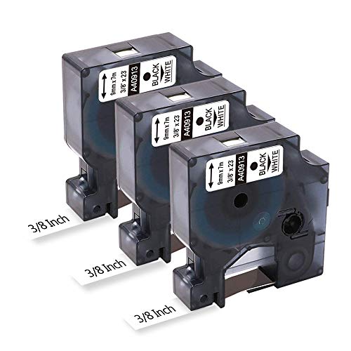 Ruban Dymo D1 9mm anti-bourrage pour remplacer les cassettes bloquées de votre LabelManager