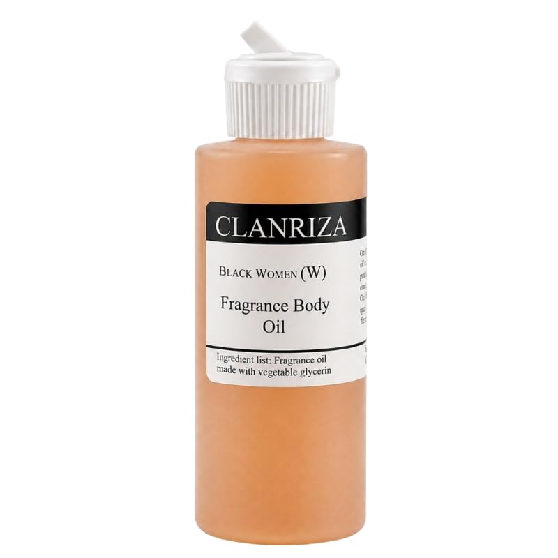 4 Fl Oz Black Women Fragrance Body Oil For Women